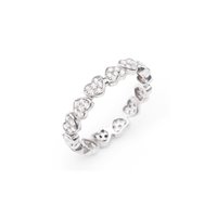 Anillo Amen Mujer in Plata Zirconia RHHZ-18